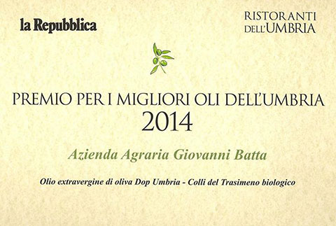Olio extravergine di oliva D.O.P. Batta
